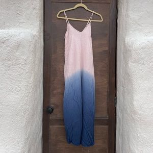 Ombré maxi dress